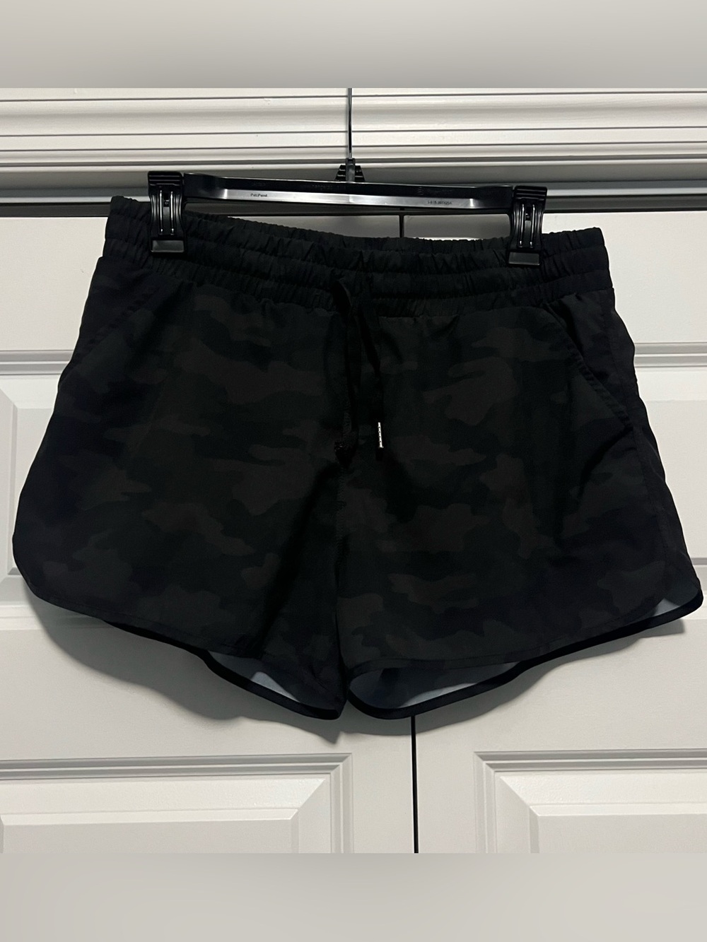 Kyodan High Waisted Black Camo Running Shorts
